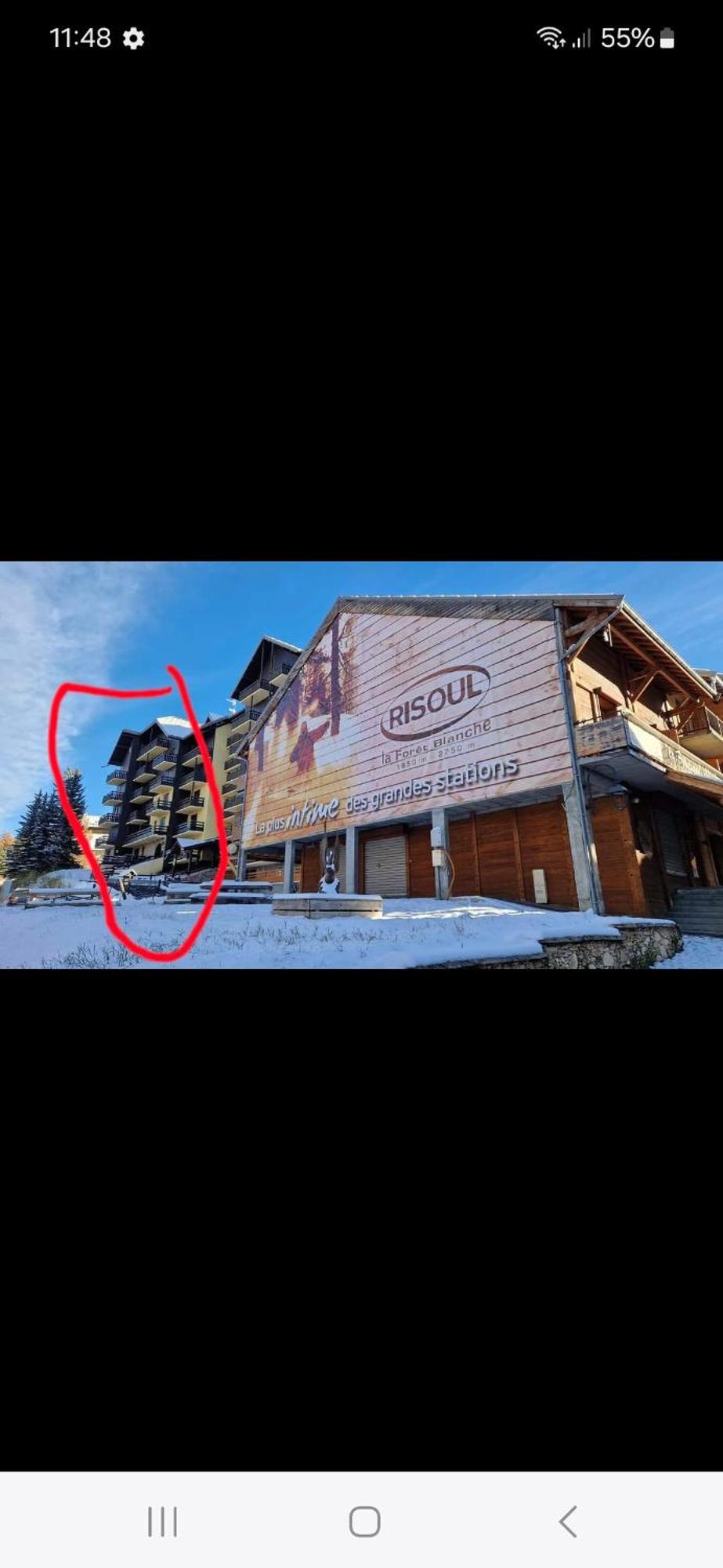Appartement Centre Station Risoul 1850 Pied Des Pistes Le Villaret 2 Exterior photo