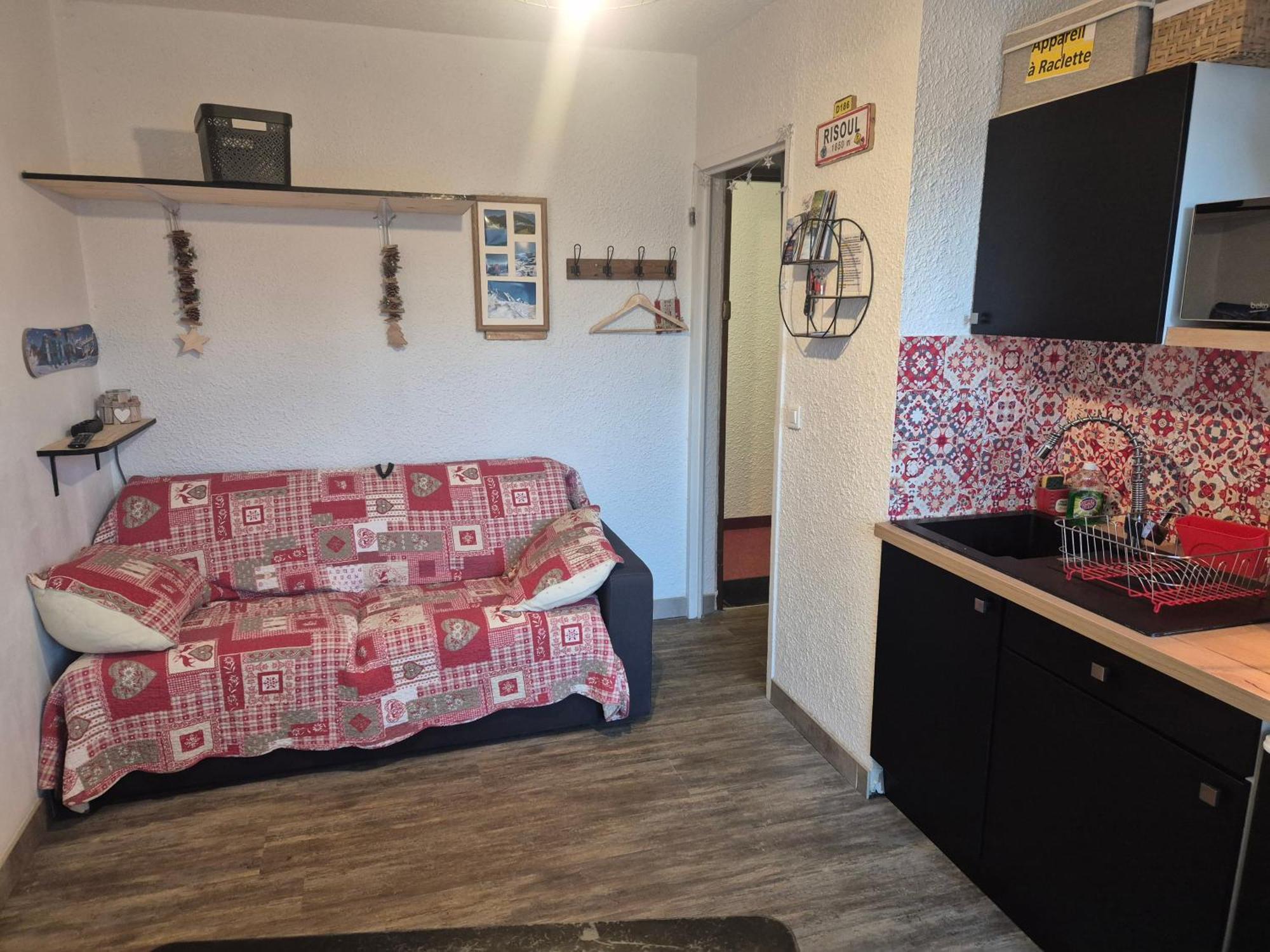Appartement Centre Station Risoul 1850 Pied Des Pistes Le Villaret 2 Exterior photo